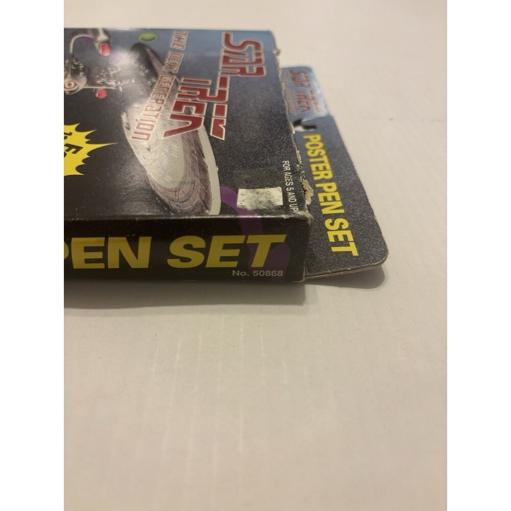 Craft House Star Trek The Next Generation Vintage 4-in-1 Poster Pen Set - Picture 9 of 11